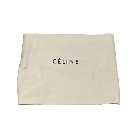 Auth CELINE Cabas Phantom Small With Belt - Gray Beige Soft grained calfskin - Picture 8 of 15